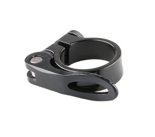 Mirage -Sattelklemme schwarz mit schneller Veröffentlichung 34,9 mm (Hanging Pack)