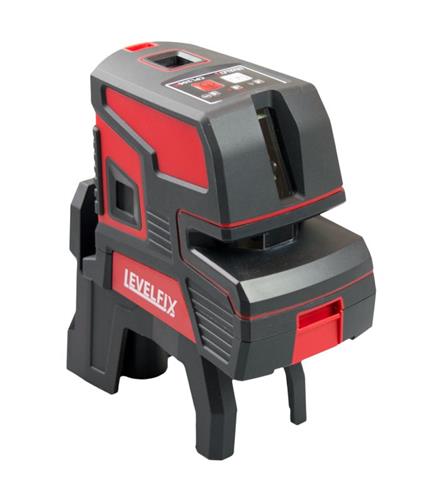 Levelfix Kreuzlinienlaser CL202R rot mit Stativ