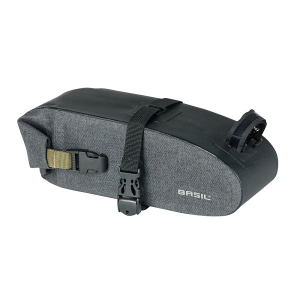 Basilikum Navigator Storm Sattle Bag - Kompakte Fahrradbeutel - Unisex - Fahrrad - Schwarz