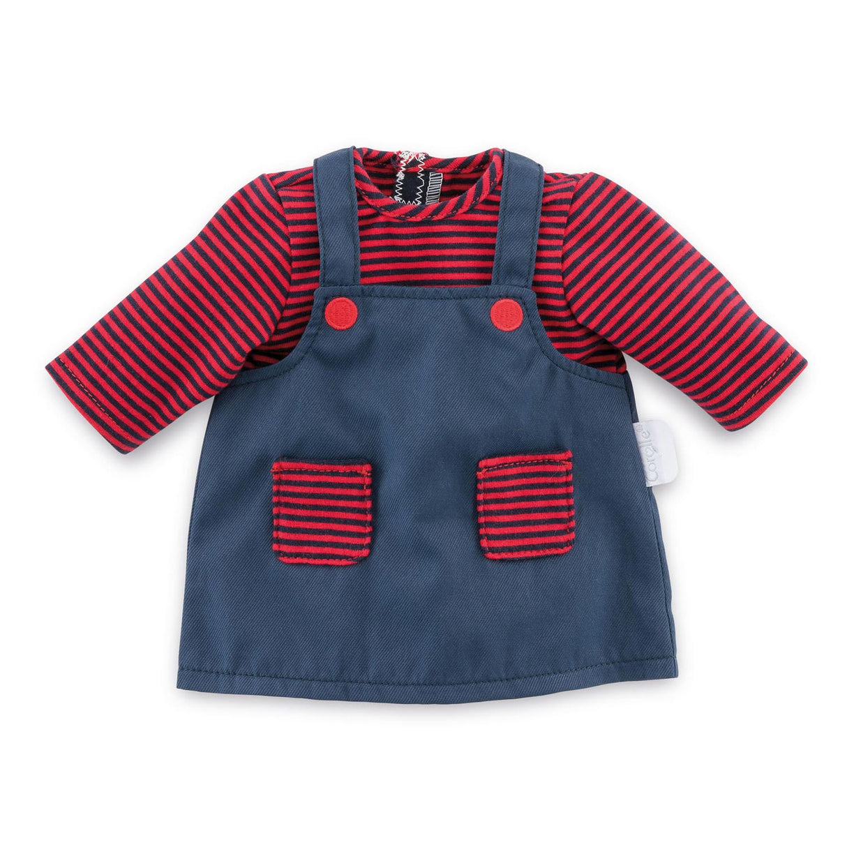 Corolle Mon Poupon Puppenkleid gestreift, 30 cm