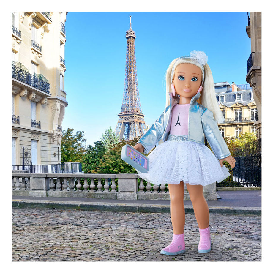 Corolle Modepuppe Valentine Paris Fashion Week Set – Puppe mit Accessoires.