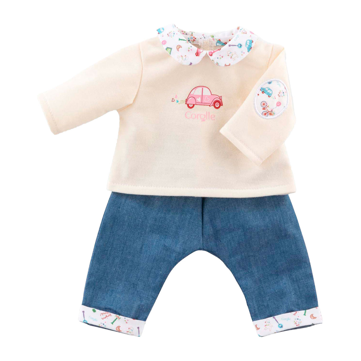 Corolle T-Shirt und Jeans für Babypuppe, 36 cm
