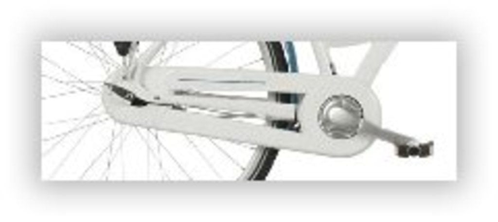 Ngk kettiast Frontplatte (xcero) weiß + Druck