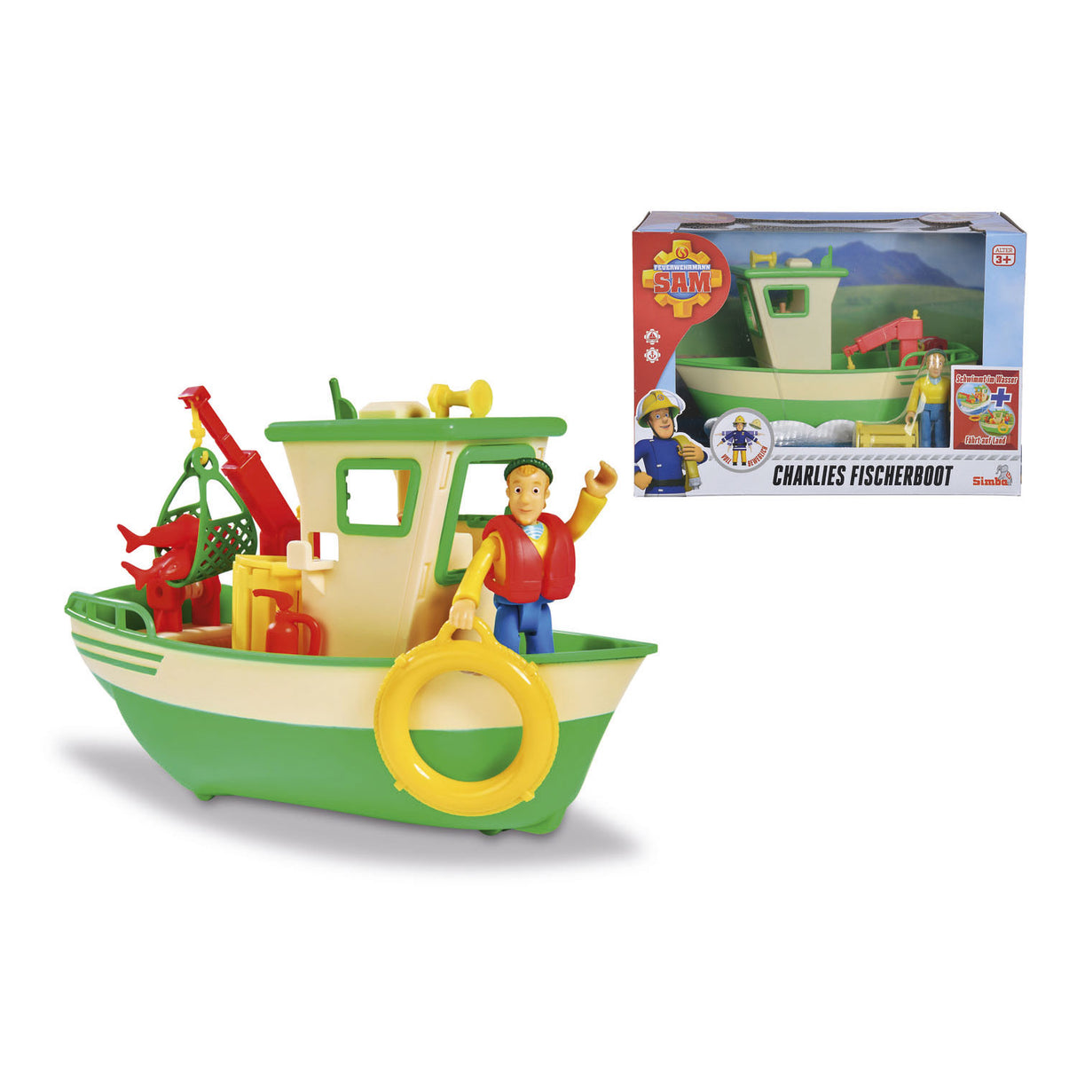 Simba Feuerwehrmann Sam Charlies Fischerboot