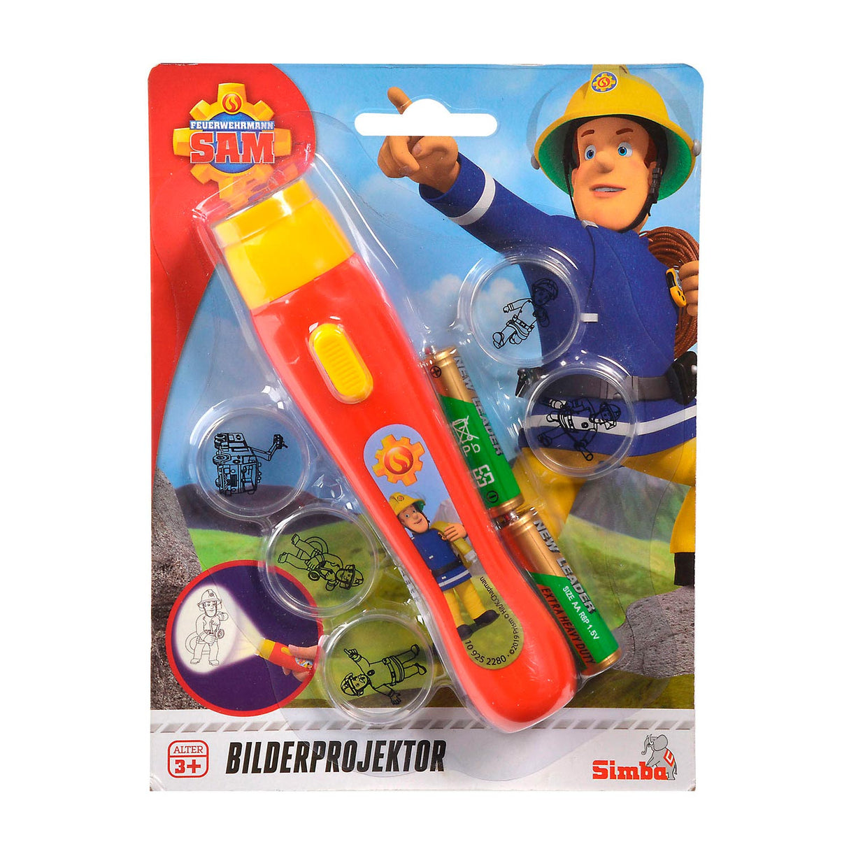 Simba Feuerwehrmann Sam Lichtprojektor
