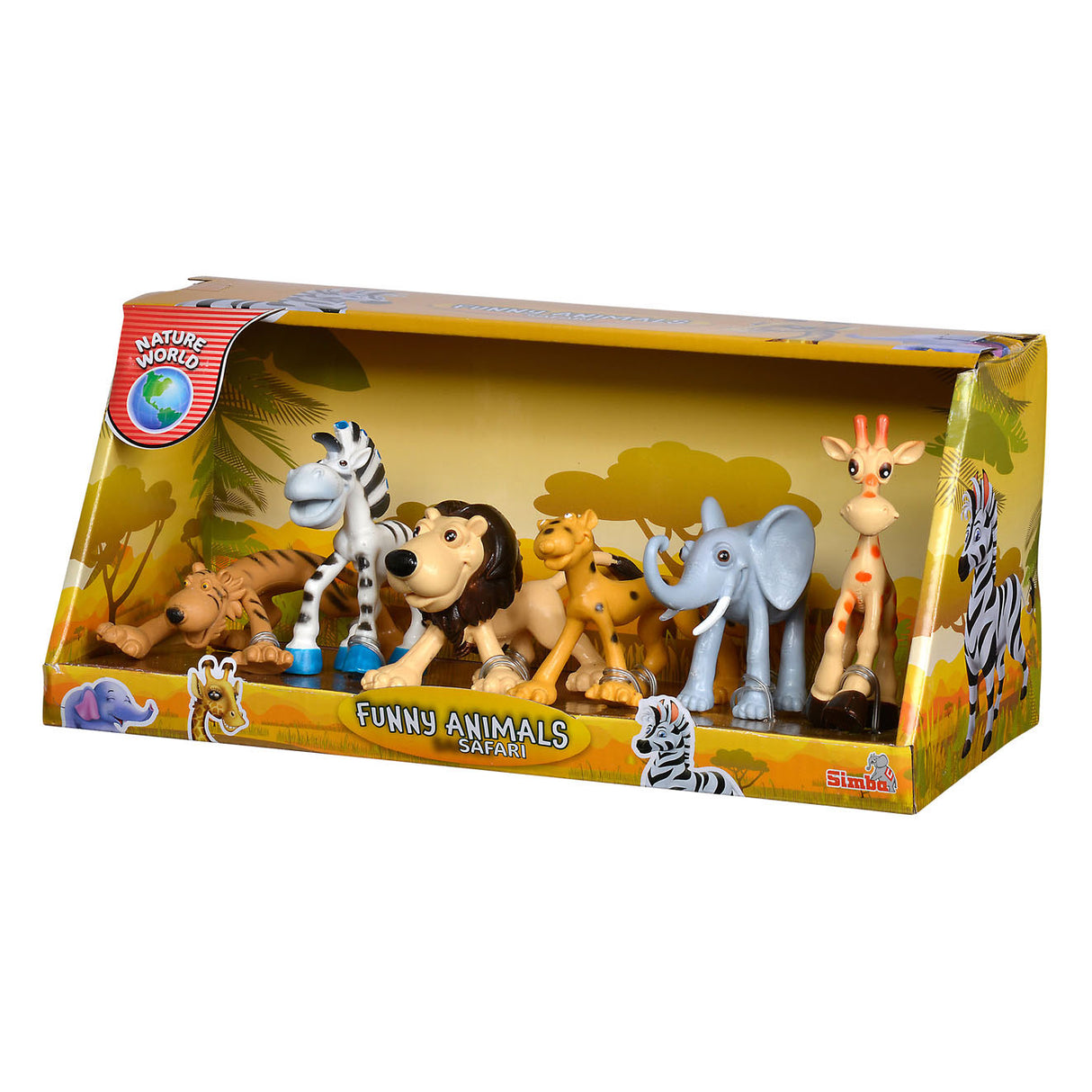 Simba lustige Tiere - Safari, 6dlg.