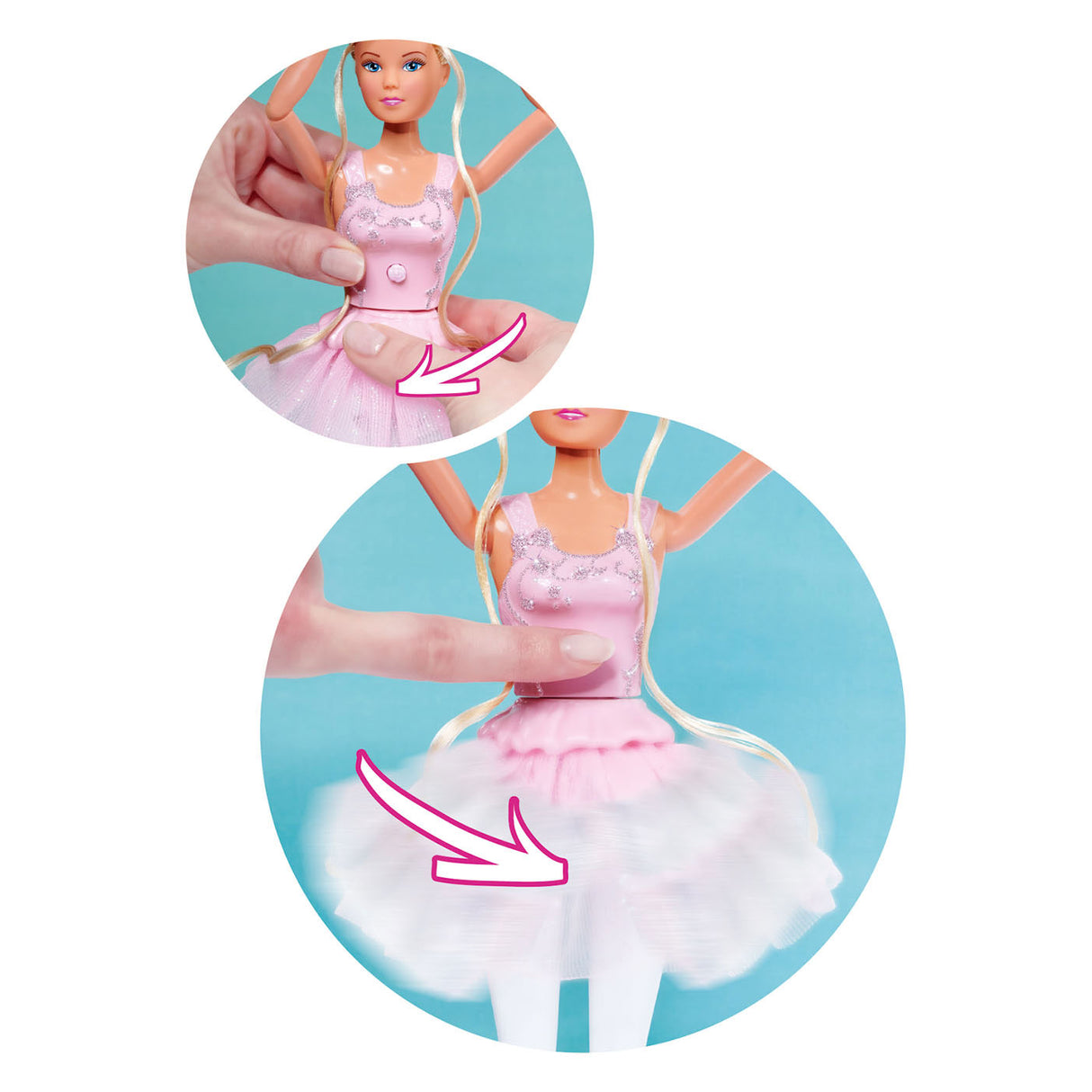 Steffi liebt tanzende Ballerinas-Puppe