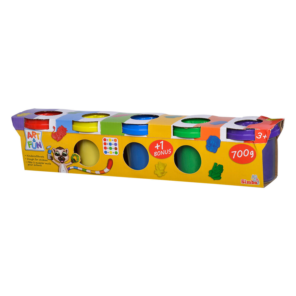 Simba Art Fun Kinderton – 5 Tontöpfe