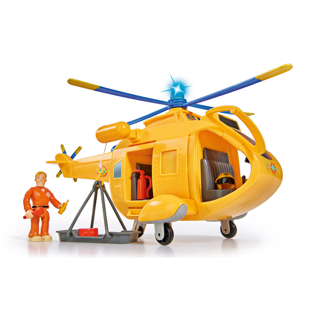Simba Feuerwehrmann Sam Wallaby 2 Hubschrauber-Mef-Figur