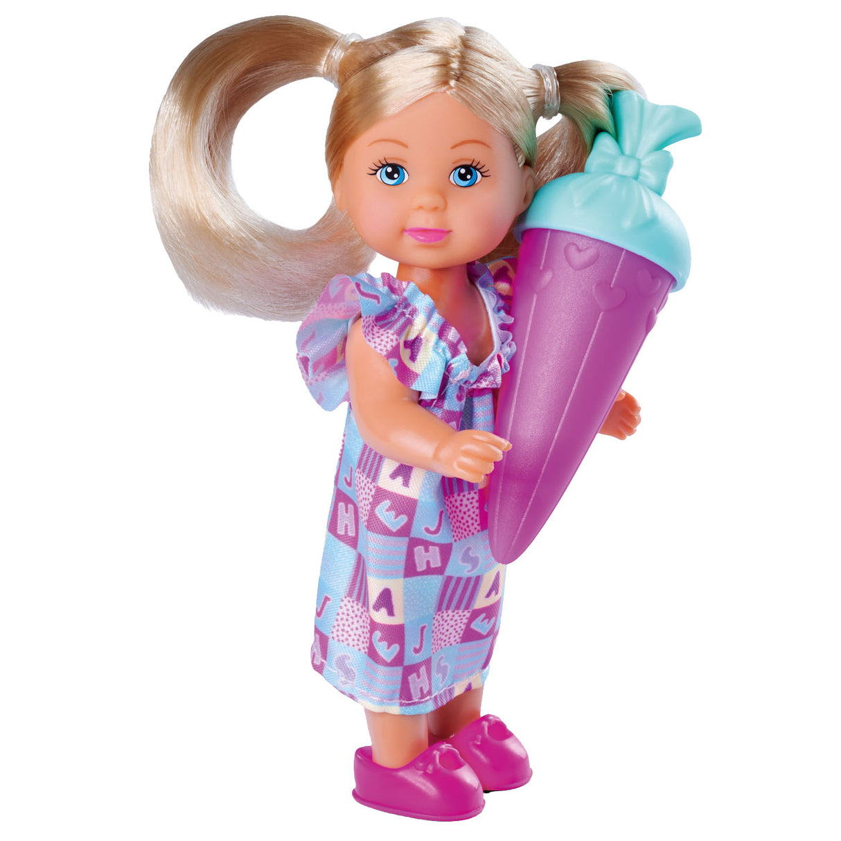 Evi Love Minipuppe am ersten Schultag