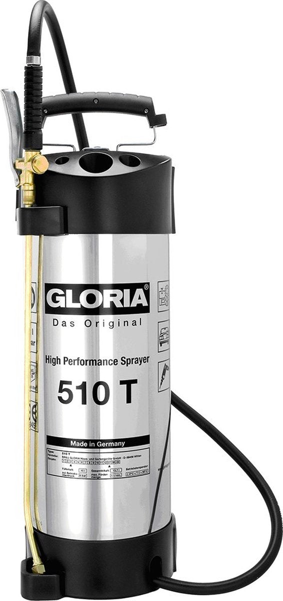 Gloria Haus und Garten 000512.0000 510 t Profiline Drucksprüher 10 l