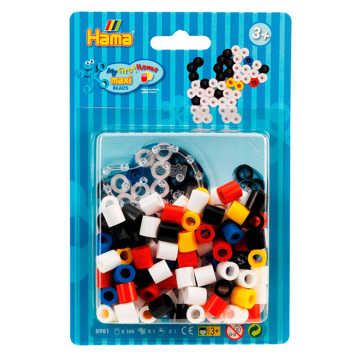 Hama String Perle Set Maxi - Hund, 100..