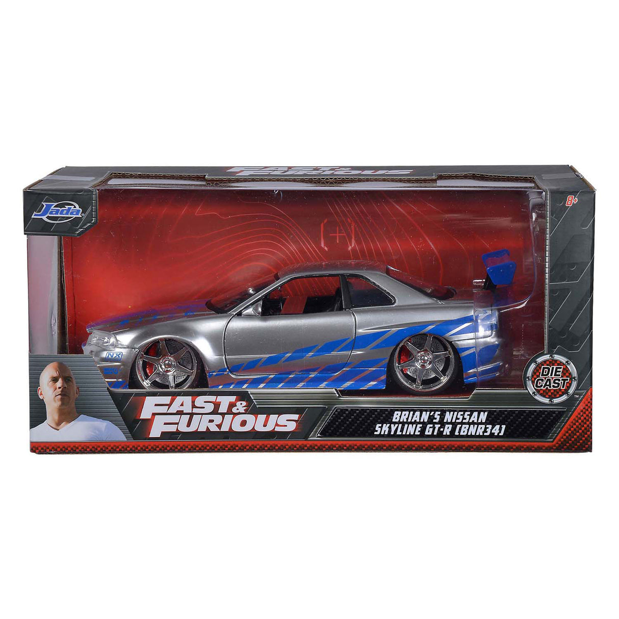 Jada Toys – Fast Furious 2002 Nissan Skyline 1:24 – 9397158314r00
