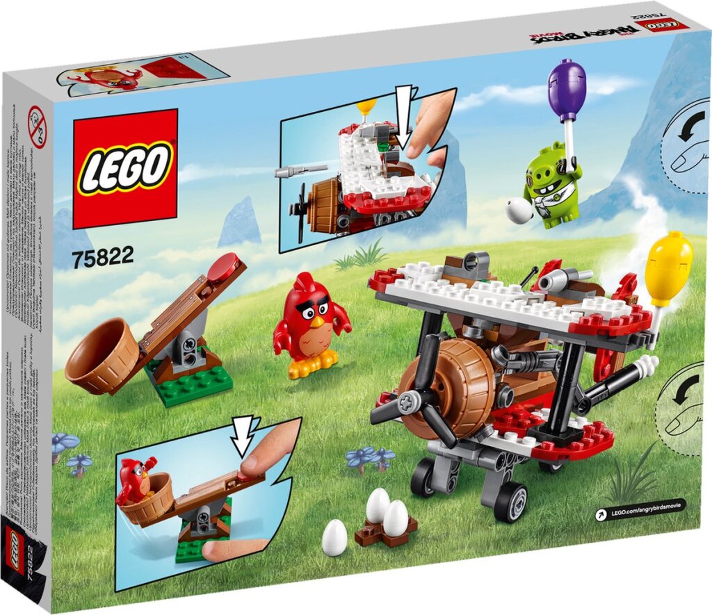 Lego LEGO 75822 Angry Birds Schweinchen-Flugzeugangriff