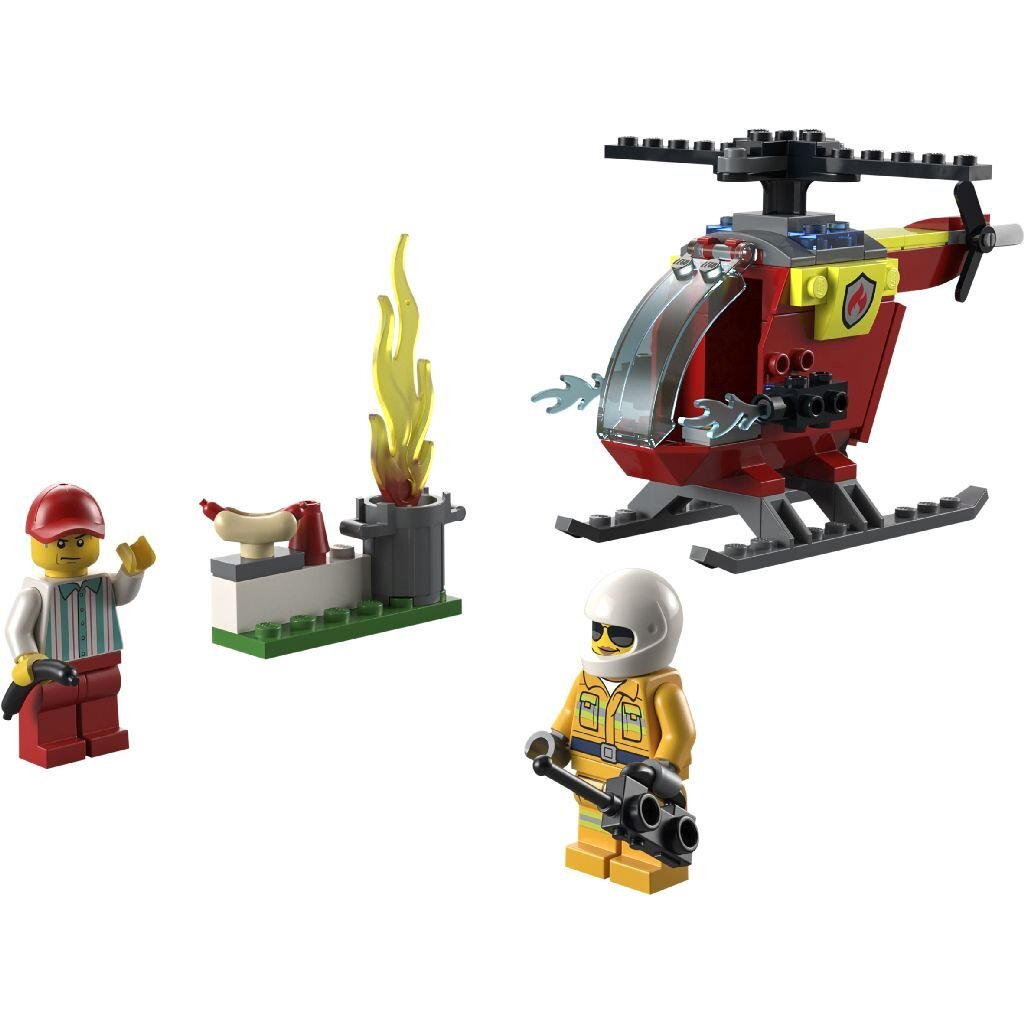 Lego City 60318 Feuerwehrhubschrauber