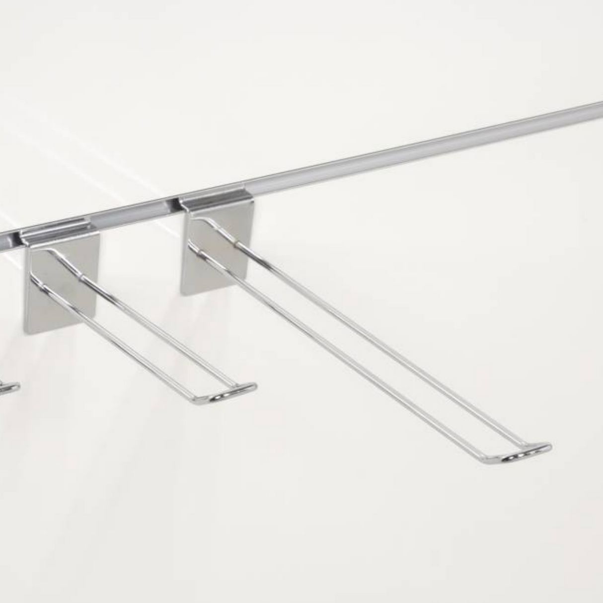 Slatwall Lamel Hook Doppel geschlossen L30cm Durchmm 4mm