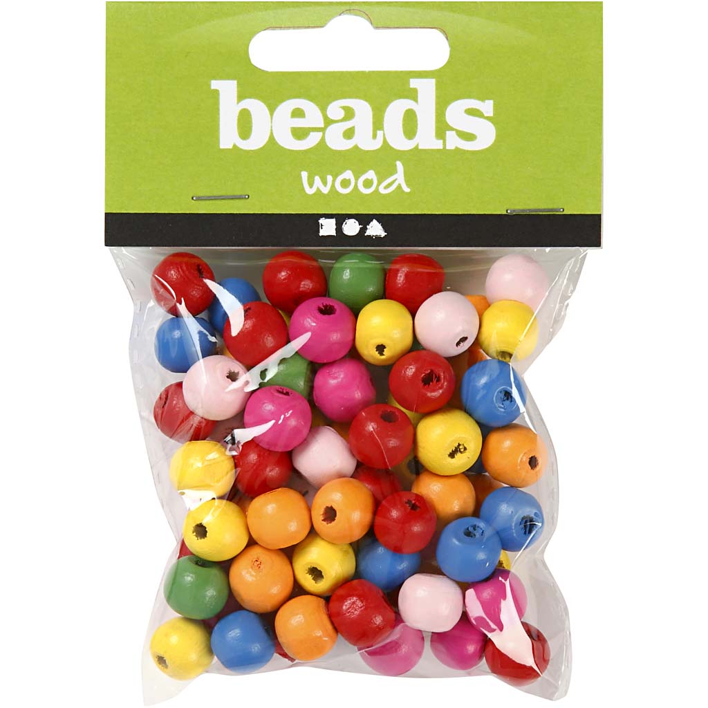 Https: www.cchobby.nl wood-beads-d-10-mm-hole-size-2-5-3-mm-ca-70-various-colors-22-gr-1-box