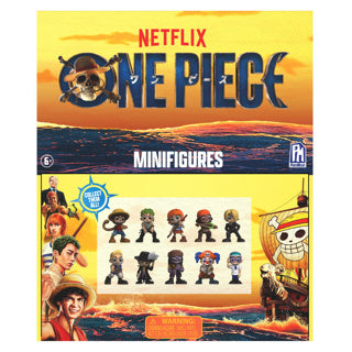 Einteilige Minifiguren sortiert