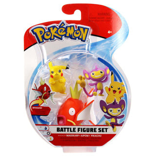 Pokémon-Kampffiguren-Sets 3er-Pack sort