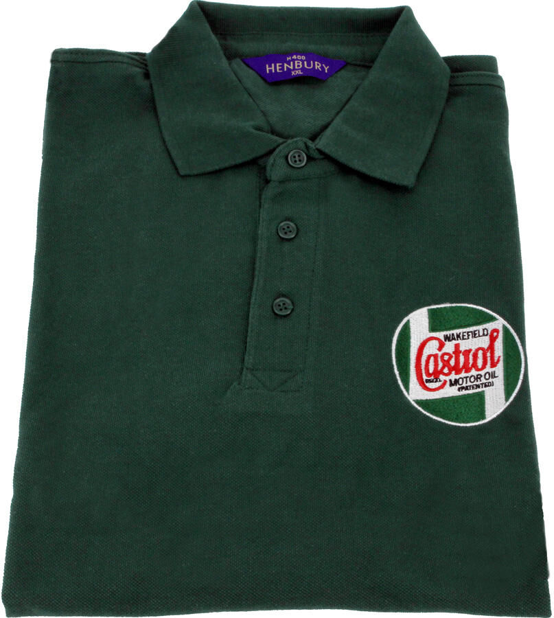 Klassisches Castrol-Poloshirt