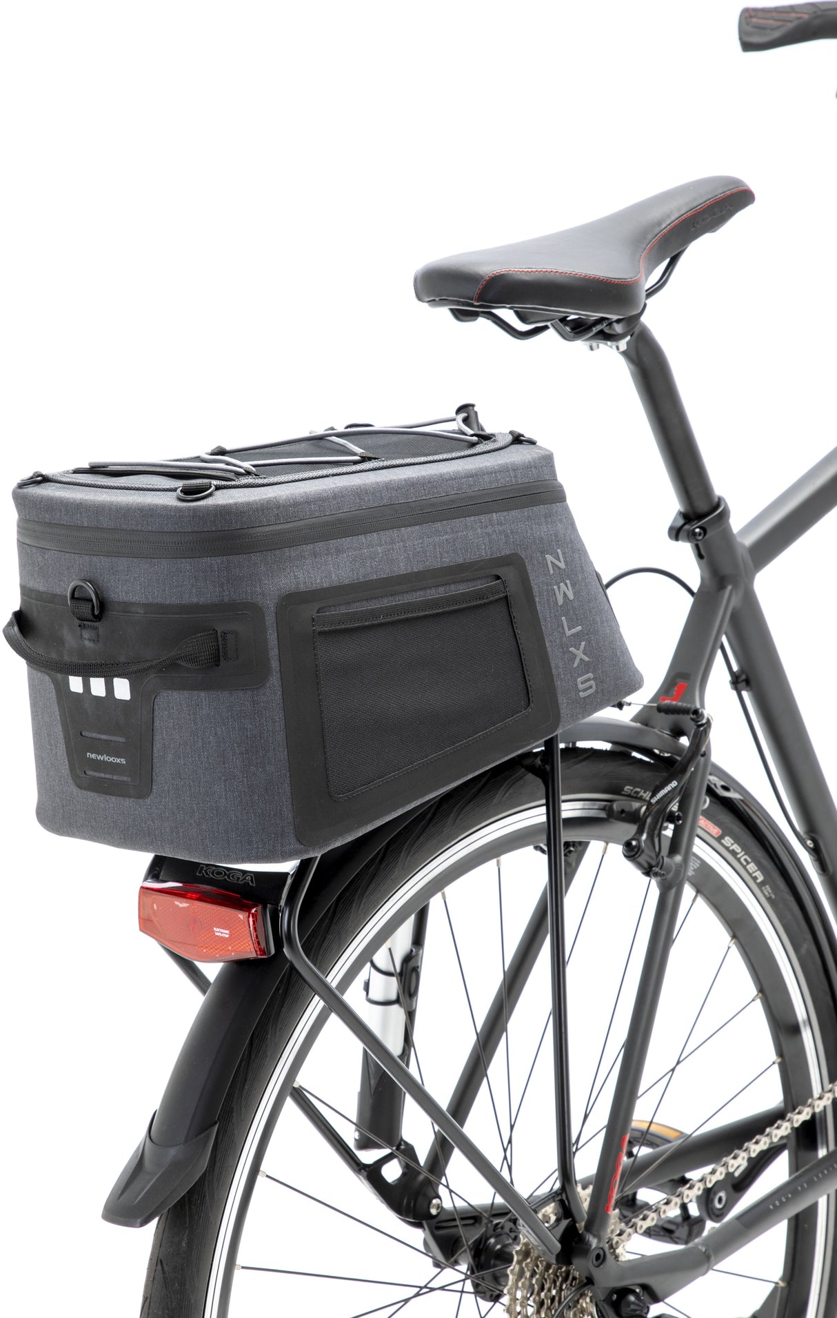 NEWLOOXS NEUER VARO -Kofferraum -Wasserdurchsacktasche, 15 l, Racktime, Grau