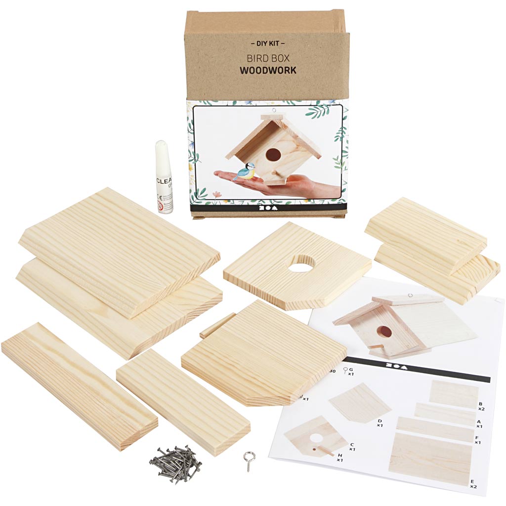 Vogelhaus aus Holz der Firma Creativ