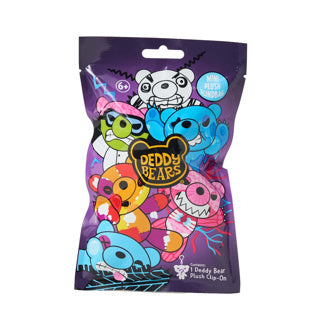 Teddybären Plüsch mit Clip Serie 3 Blindtasche 10 cm | 12 Stück