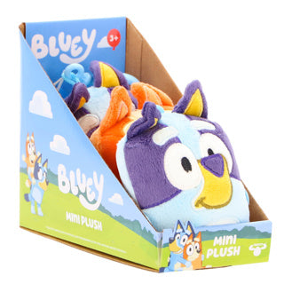 Blauer Mini-Plüsch, sortiert