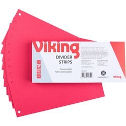 Scheidingsstroken viking rood