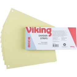 Scheidingsstroken viking geel