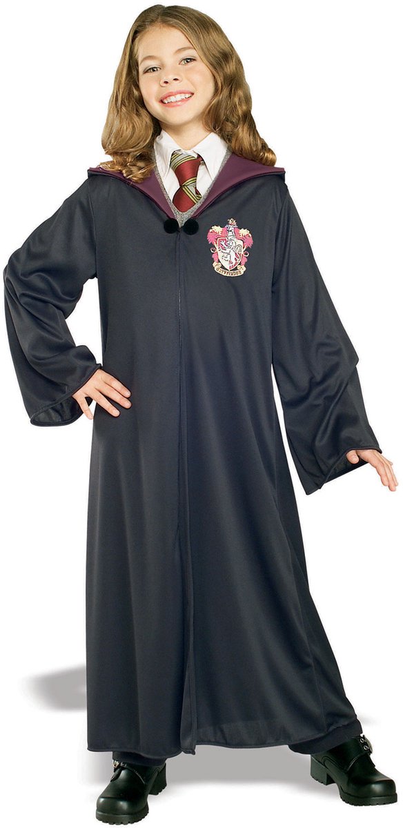 Rubies Rubies Umhang Harry Potter Gryffindor Junior, schwarz, Größe 5–6 Jahre