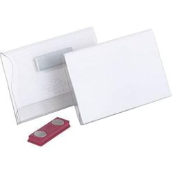 Langlebiges Namensschild 8117, 5,4 x 9 cm, magnetisch