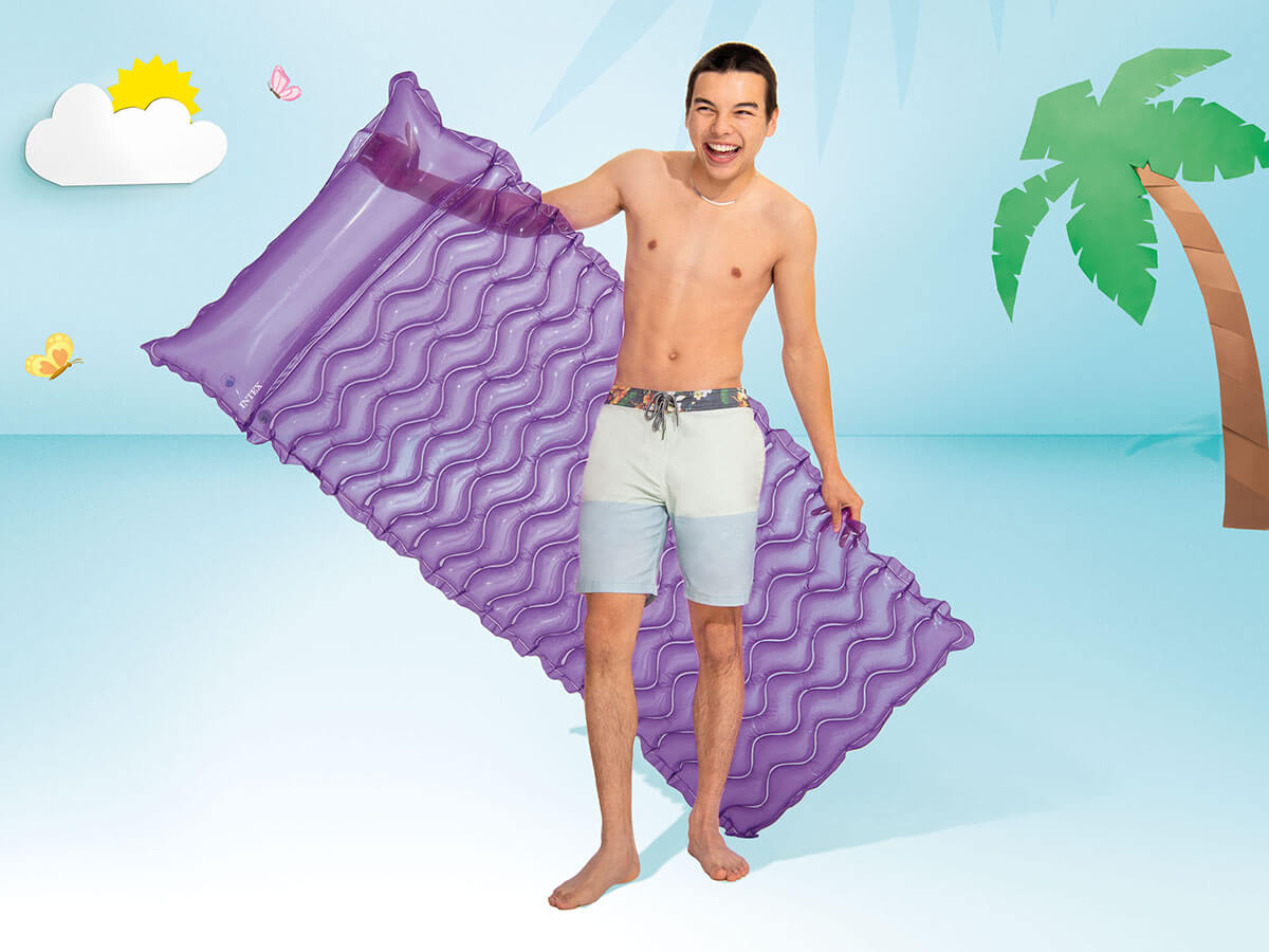 Intex tat n float Wave lufte lila lila