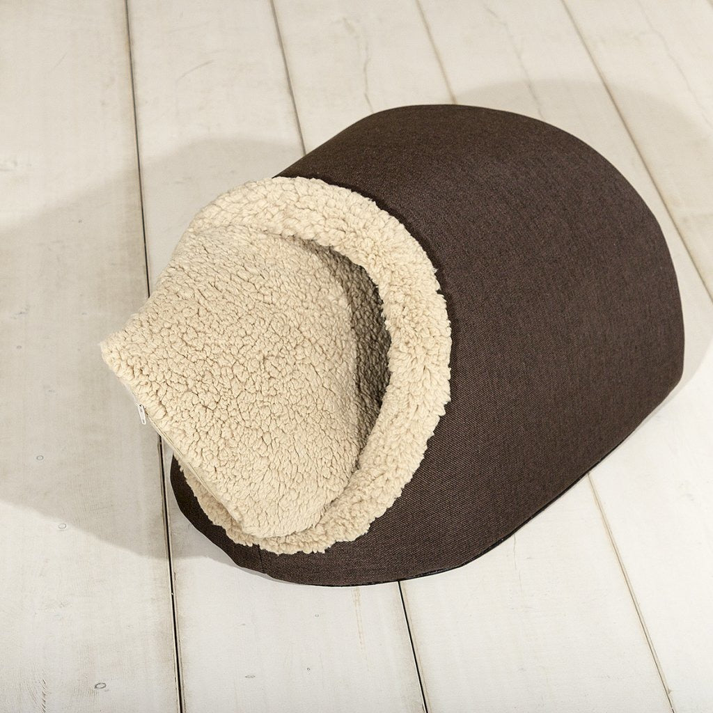 Sun Garden Simba Haustierhöhle 45x40x32cm braun beige