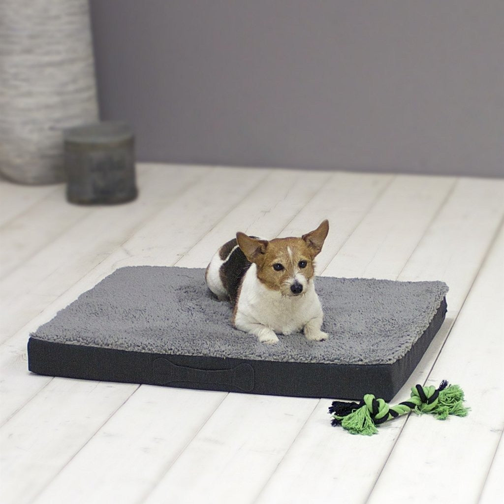 Sun Garden Buddy orthopädisches Hundekissen 79x60x8cm grau anthrazit