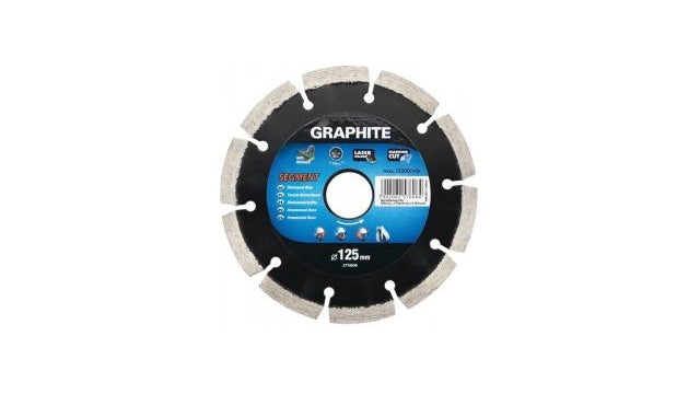 Graphitdiamantscheibe 115x22x8,0x2,2mm segmentgelasert MPA EN13236