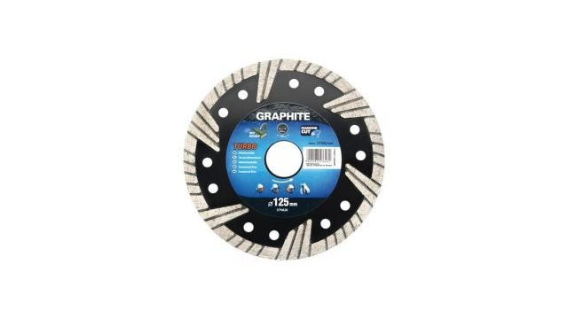 Graphit-Diamantscheibe 115 x 22 x 6,0 x 2,4 mm Turbo MPA EN13236