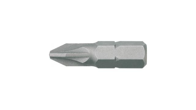 Neo Tools Bit PZ2, 25 mm, 5 Stück, DIN 3126, S2-Stahl