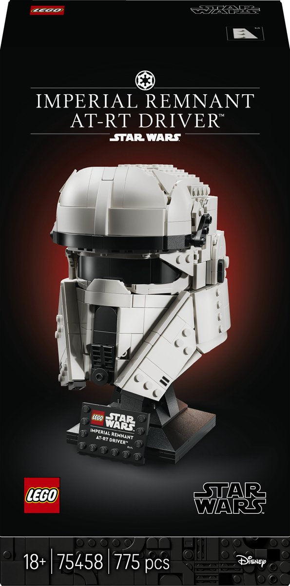 Lego Star Wars Imperial Remnant AT-RT Fahrerhelm Bausatz für Erwachsene und Dekoration 75458