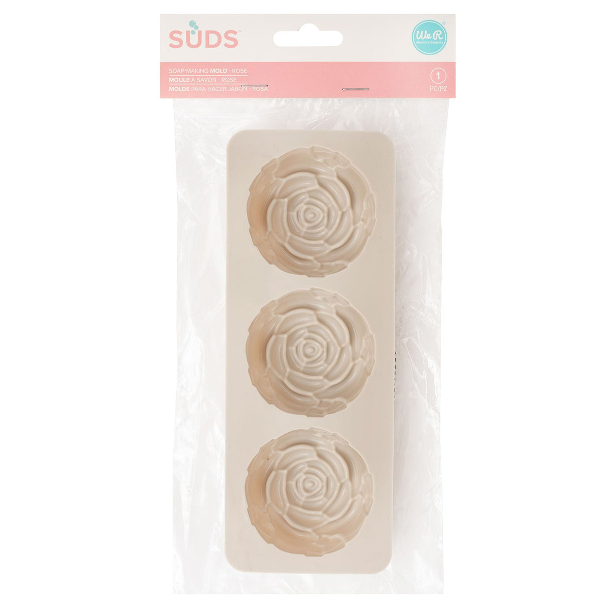 Wir sind Hersteller • Schaumseifenform Rose