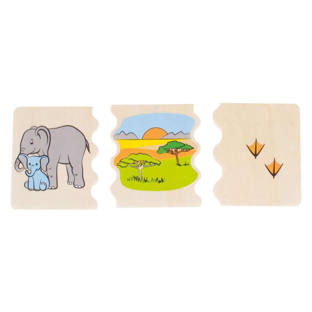 Beleduc Cognito Tiermanieren erkennen Kinderspiel aus Holz