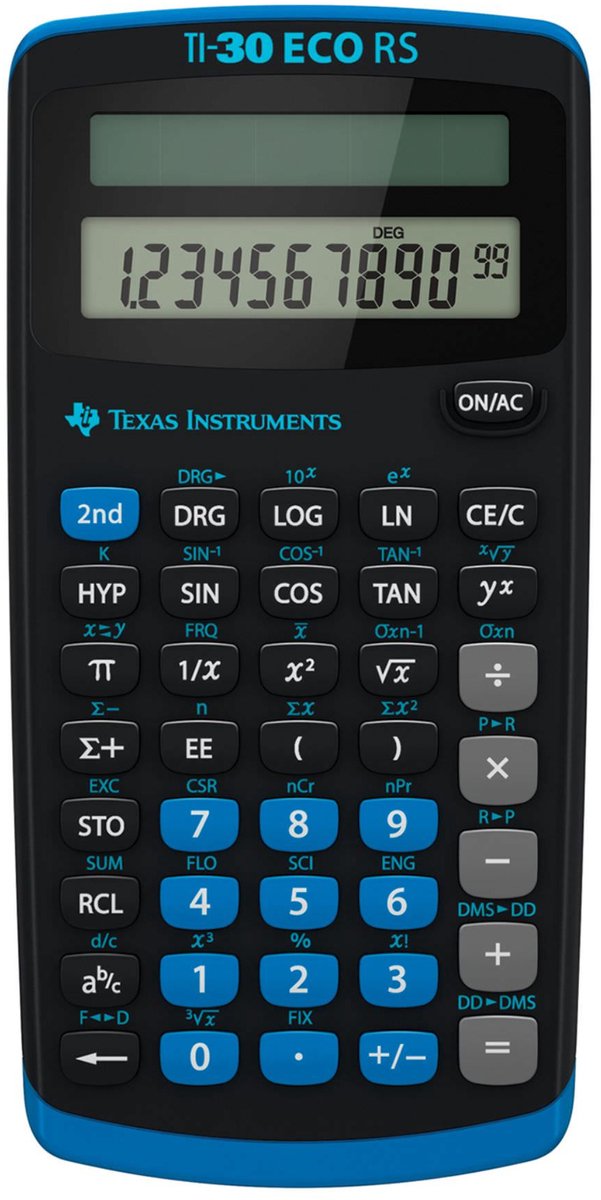 Texas Instruments Ti-30 RS (Solar)