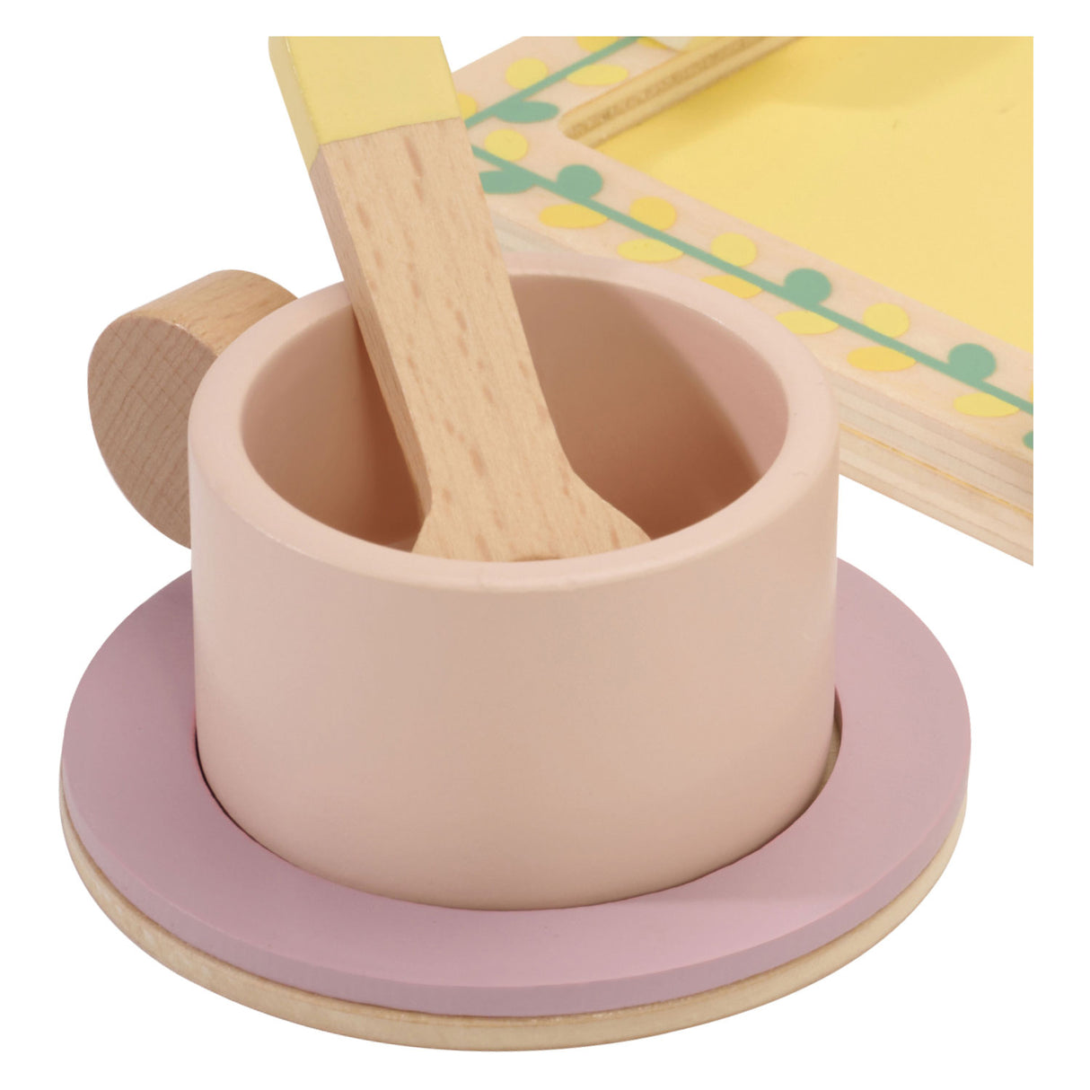 Classic World Holz-Teeservice Grace mit Tablett, 14-teilig.
