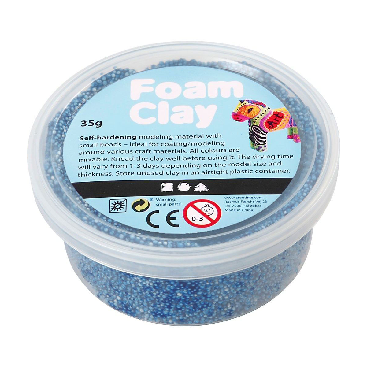 Schaumton - blau, 35gr.