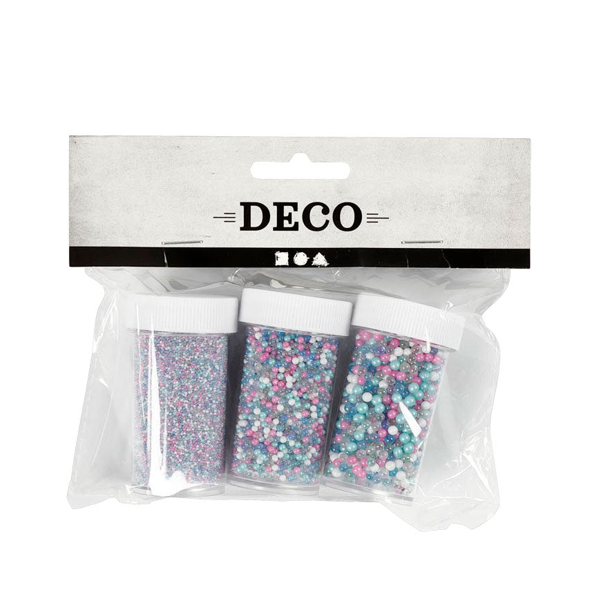 Creativ Company Mini-Glassteine, 3x45 Gramm