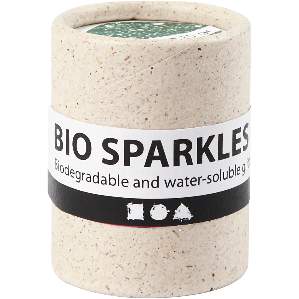 Kreativfirma Bio Glitter Green, 10gr