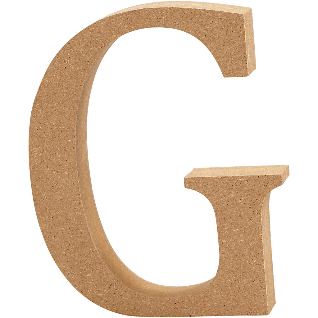 Creativ Company Letter G MDF 8cm, 1.