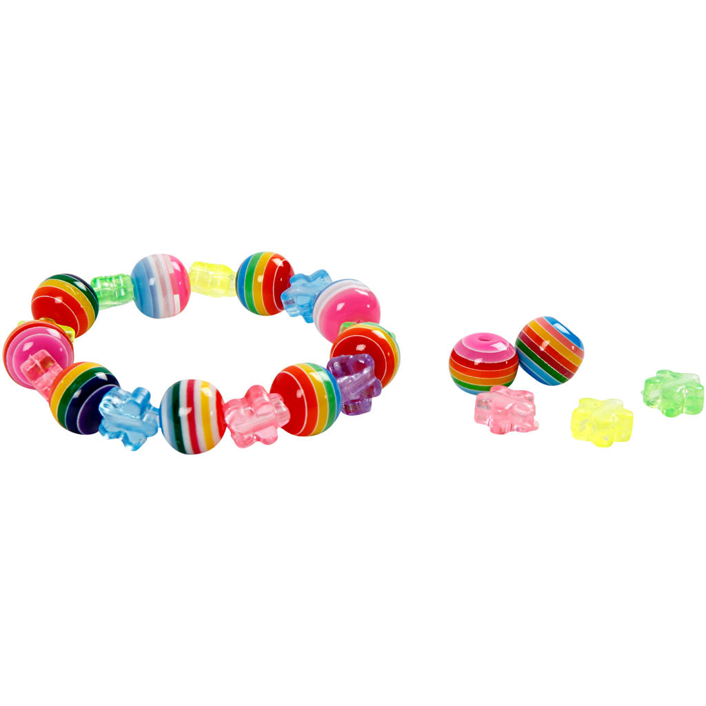 Creativ Company Multi-Mix-Perlen, 460 Stück.