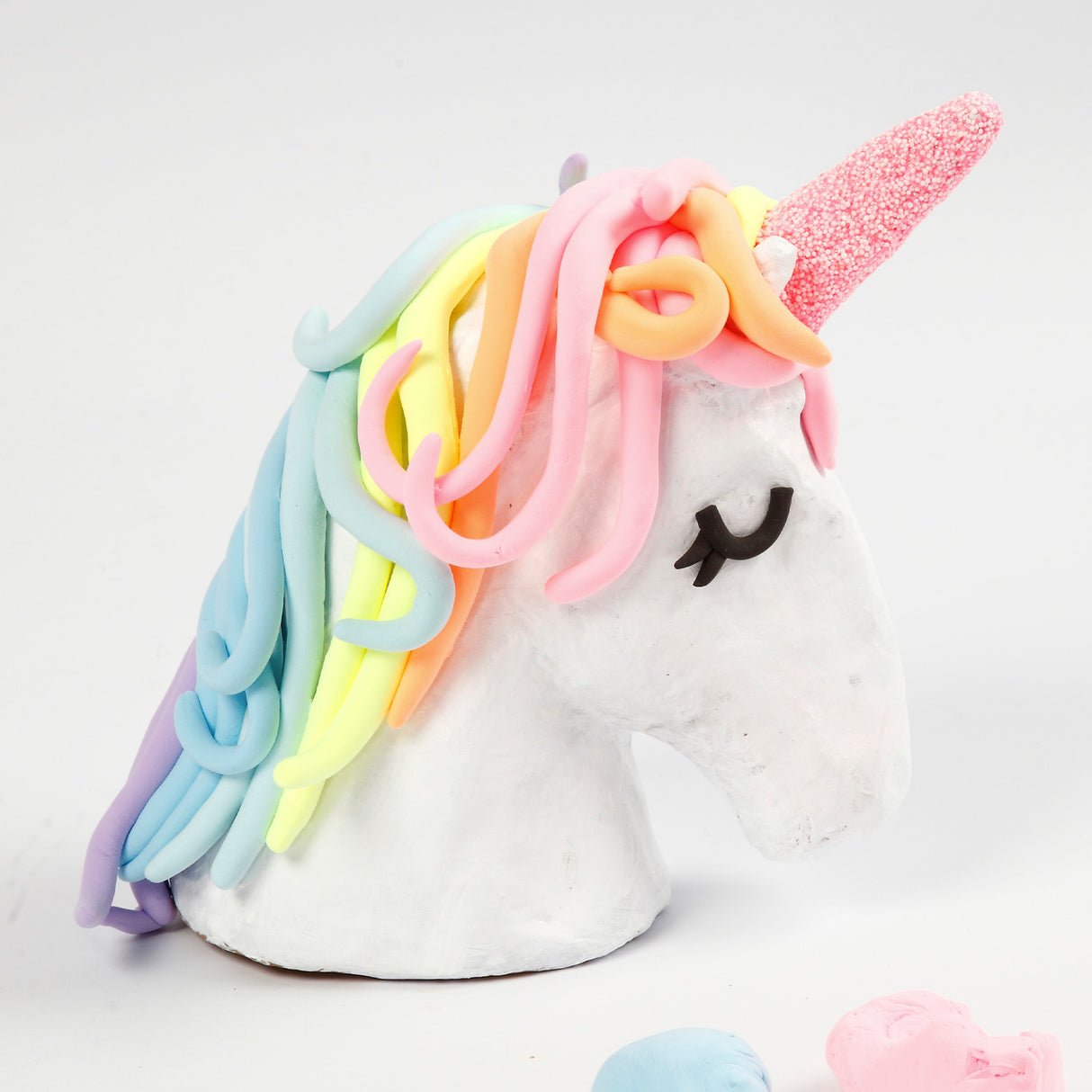 Creativ Company Einhornkopf aus Pappmaché