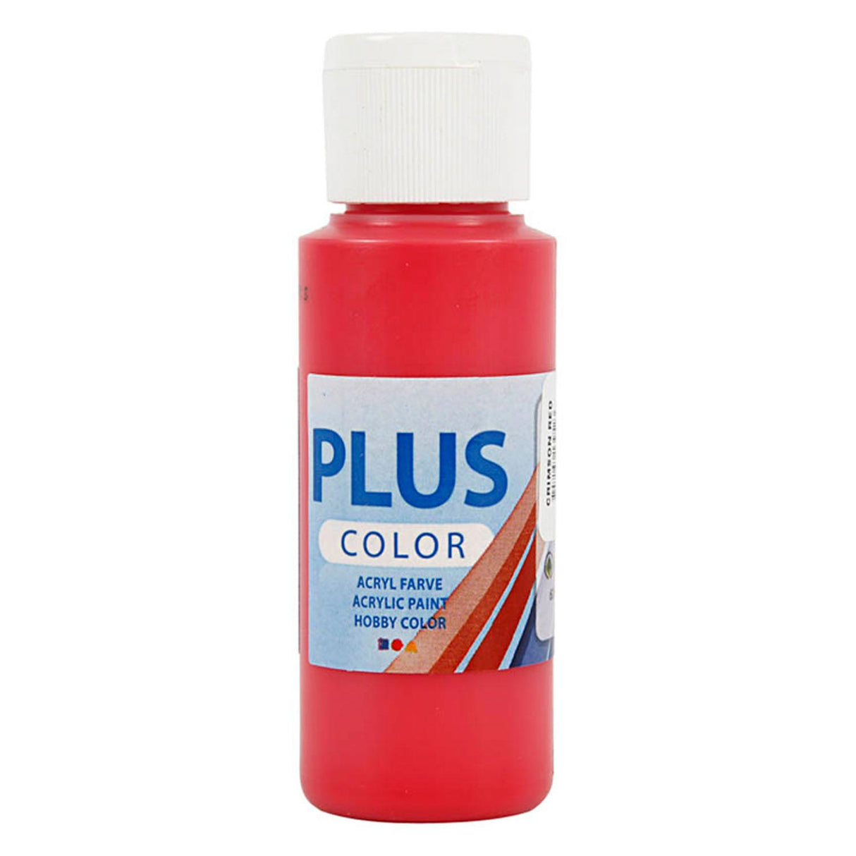 Creativ Company Plus Color Acrylfarbe Purpurrot, 60ml